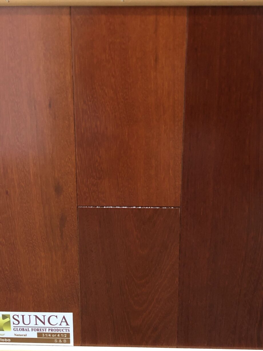 Sunca Exotic Hardwood Jatoba Natural