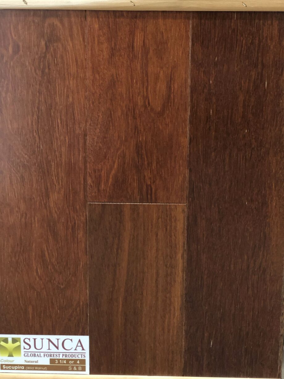 Sunca Exotic Hardwood Sucupira Natural