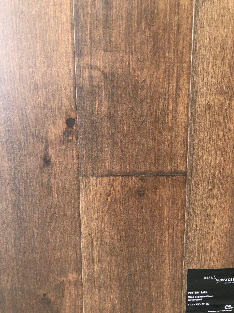 Canadian Standard Engineered Maple Pottery Barn 7.5''